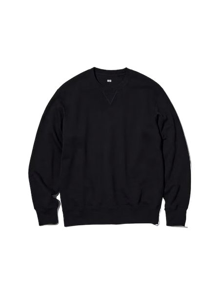 Black crewneck