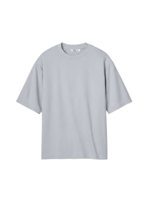 Heather grey tee